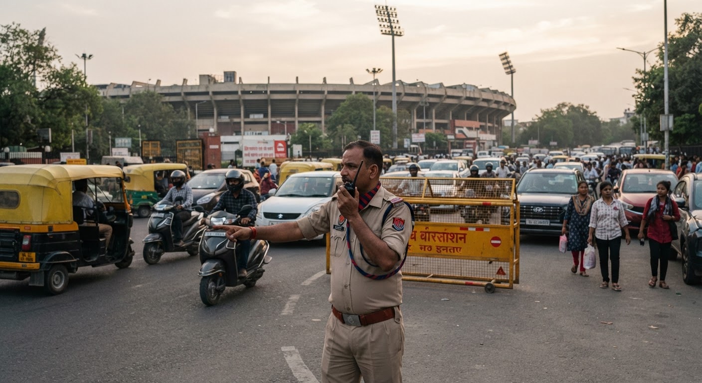 दिलजीत दोसांझ कॉन्सर्ट: JLN स्टेडियम के पास ट्रैफिक डायवर्ट, पुलिस ने जारी की एडवाइजरी