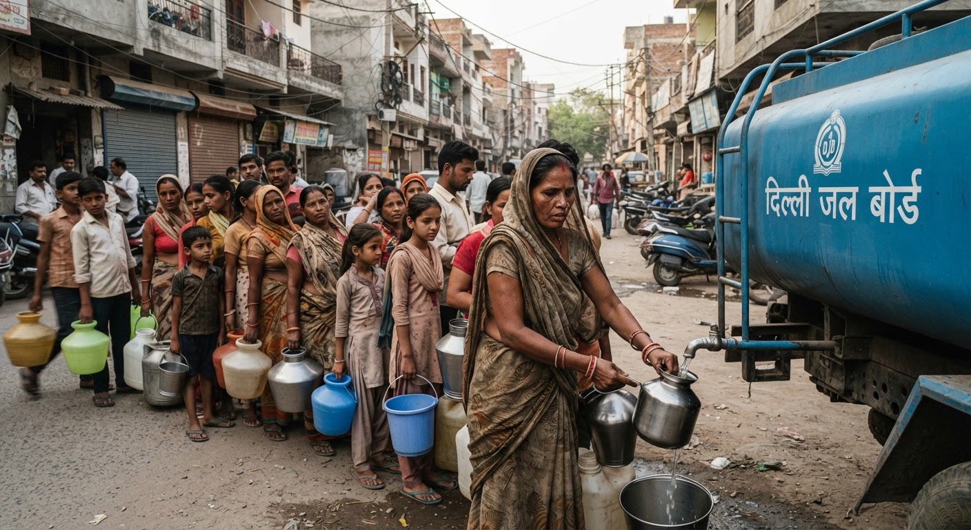 ऊपरी गंगा नहर बंद: दिल्ली में पानी की किल्लत, अब यमुना के भरोसे शहर