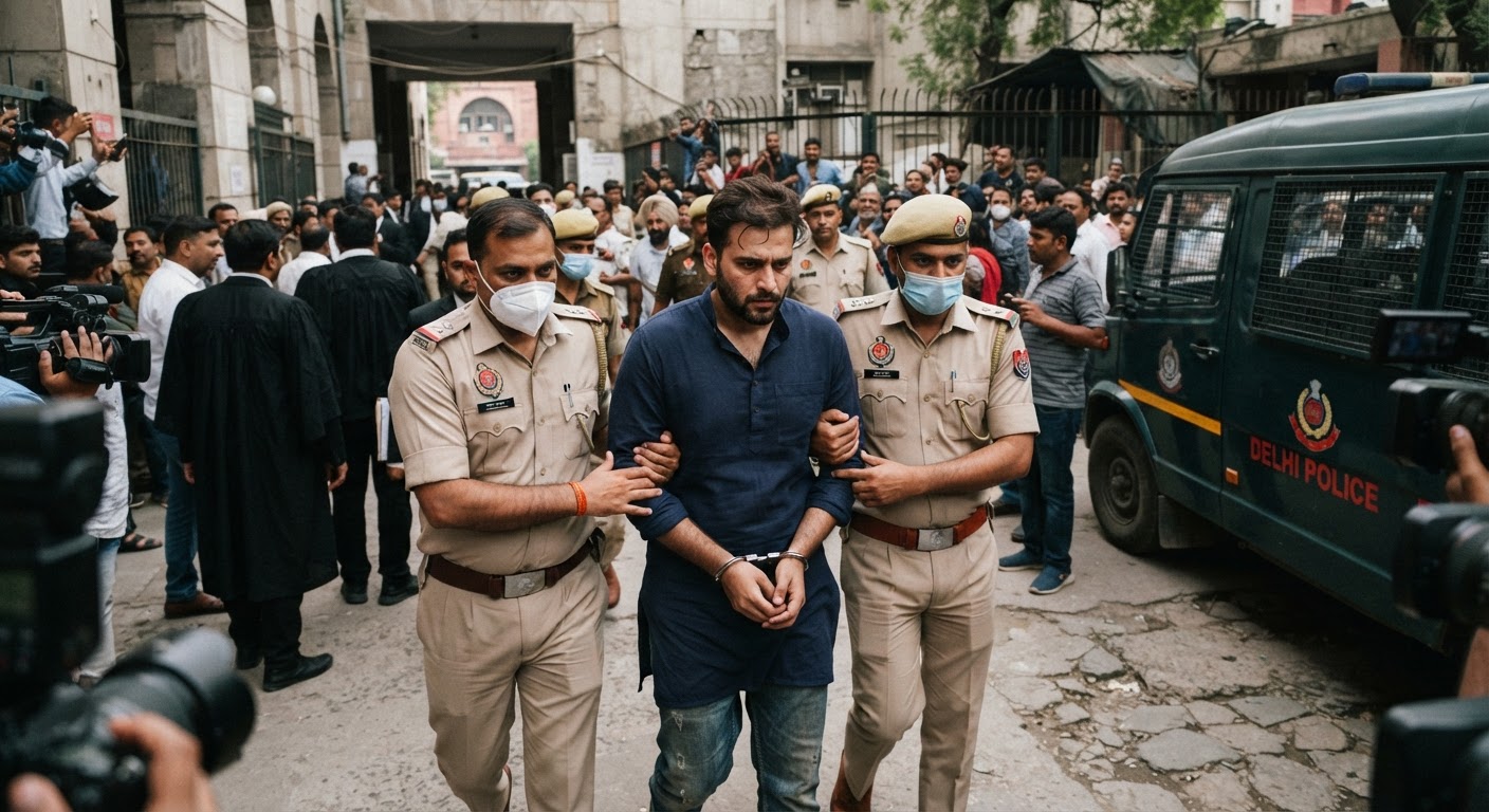 नस्लीय टिप्पणी मामला: कंटेंट क्रिएटर आमिर शोकीन 5 दिन की पुलिस कस्टडी में