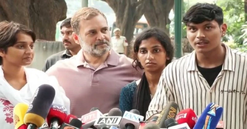 CEC के खिलाफ प्रदर्शनकारियों पर पुलिस बर्बरता, राहुल गांधी ने दी चेतावनी