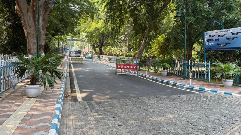 दिल्ली: लोक कल्याण मार्ग स्थित एयर फोर्स गोल्फ कोर्स अनिश्चितकाल के लिए बंद