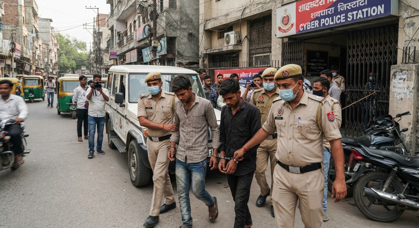 जमतारा साइबर फ्रॉड: बीटेक इंजीनियर समेत दो गिरफ्तार, दिल्लीवालों को बनाया निशाना