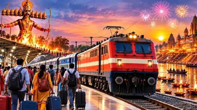 दिवाली और छठ पूजा के लिए रेलवे का बड़ा तोहफा, चलेंगी 12,000 स्पेशल ट्रेनें