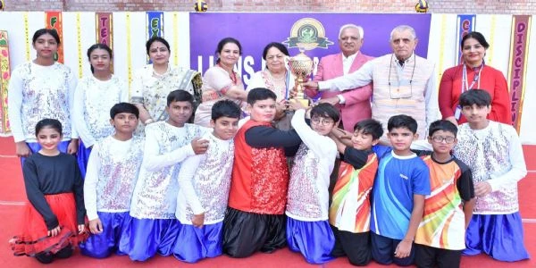 गुरुग्राम: लायंस पब्लिक स्कूल में नन्हें खिलाड़ियों का जलवा, खेल स्पर्धाओं में दिखाया दम