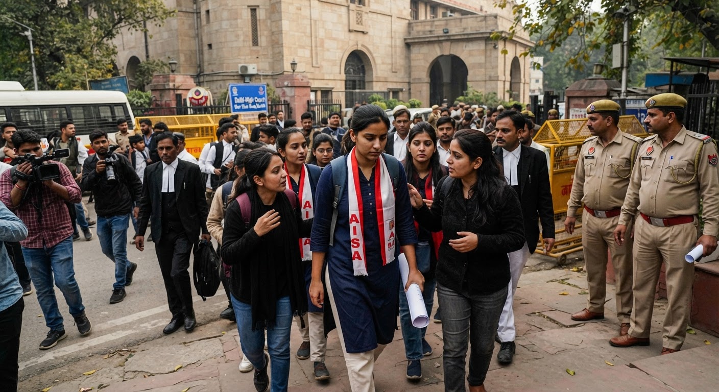 SEM बॉन्ड नोटिस मामला: दिल्ली हाई कोर्ट ने AISA प्रेसिडेंट नेहा बोरा की याचिका की खारिज