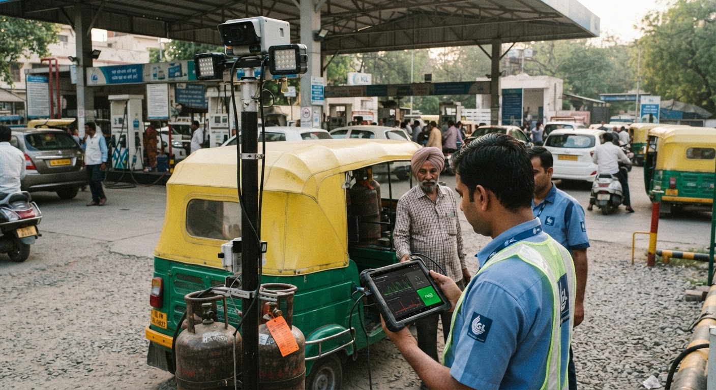 दिल्ली: IGL ने CNG स्टेशनों पर लगाया AI सिस्टम, अब बिना सेफ्टी सर्टिफिकेट नहीं मिलेगी गैस