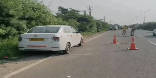 फरीदाबाद: कार में मिला कैब ड्राइवर का शव, गर्दन पर चोट के निशान से मर्डर की आशंका