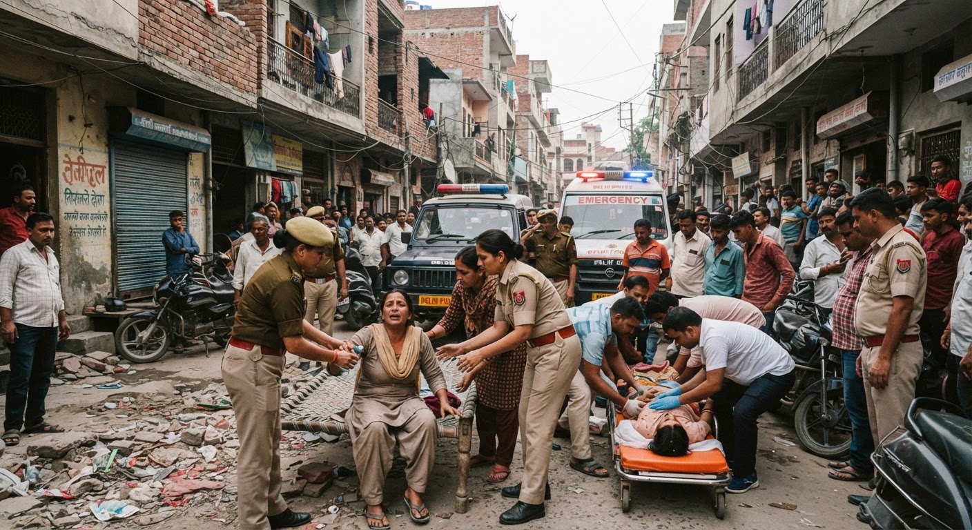 दक्षिण दिल्ली: वीडियो विवाद में दो महिलाओं ने घर से लगाई छलांग, बचाई गई जान