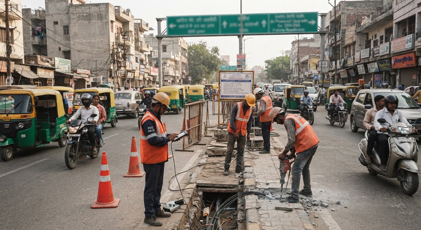 ईस्ट दिल्ली की सड़कों का होगा कायाकल्प, 2056 की जरूरतों के लिए AI से तैयार होगा नया रोड नेटवर्क