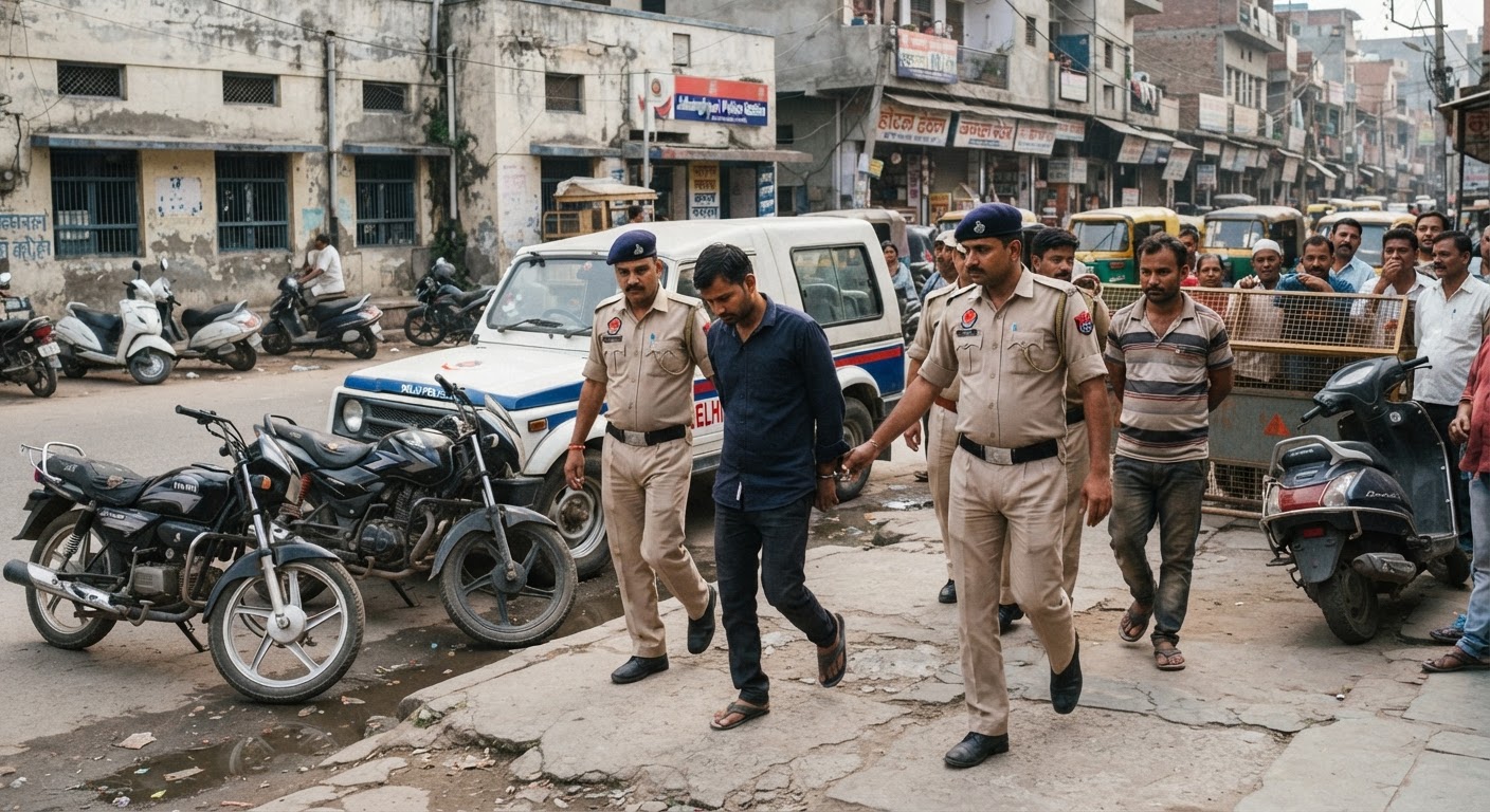 दिल्ली पुलिस की बड़ी कार्रवाई: AATS ने दो शातिर वाहन चोरों को दबोचा, 4 बाइक बरामद