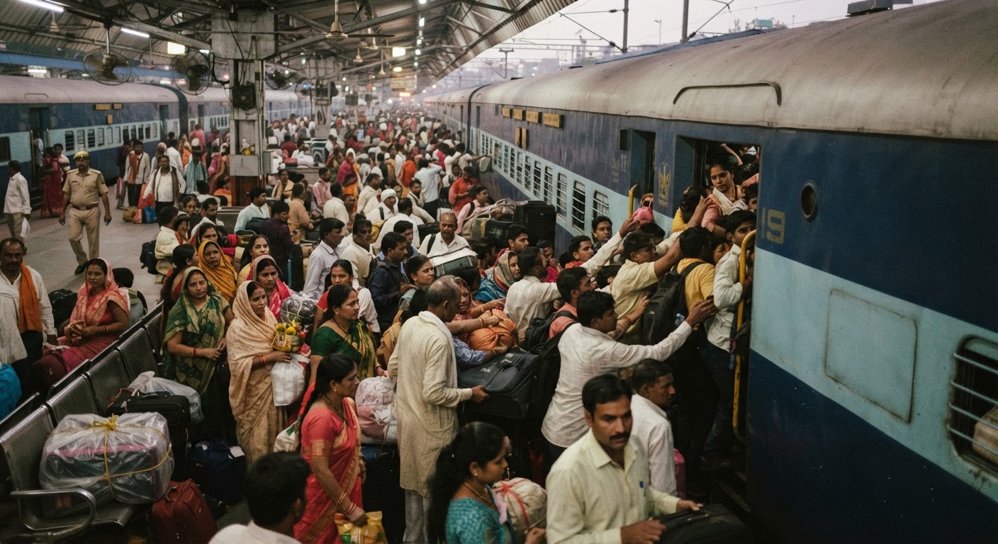 दिवाली और छठ पूजा पर दिल्ली से बिहार जाने वालों को बड़ी राहत, रेलवे चलाएगा स्पेशल ट्रेनें