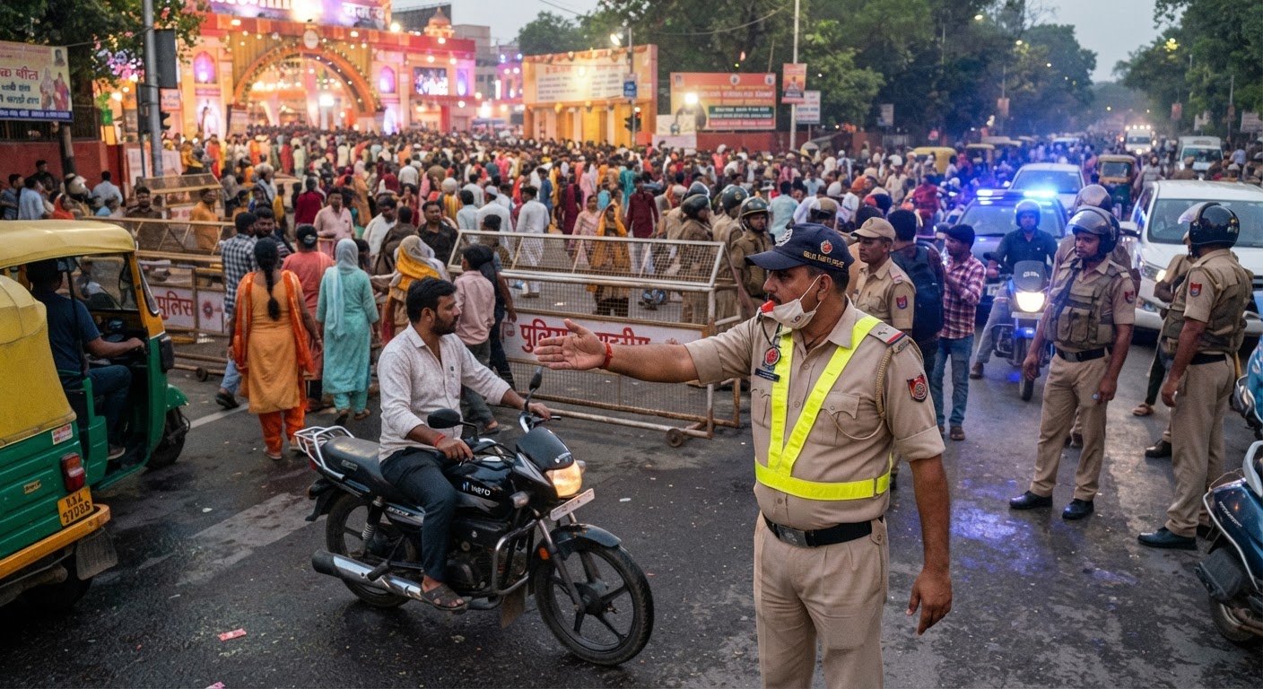 दशहरा और रामलीला के लिए दिल्ली पुलिस ने बदला ट्रैफिक रूट, घर से निकलने से पहले पढ़ें एडवाइजरी