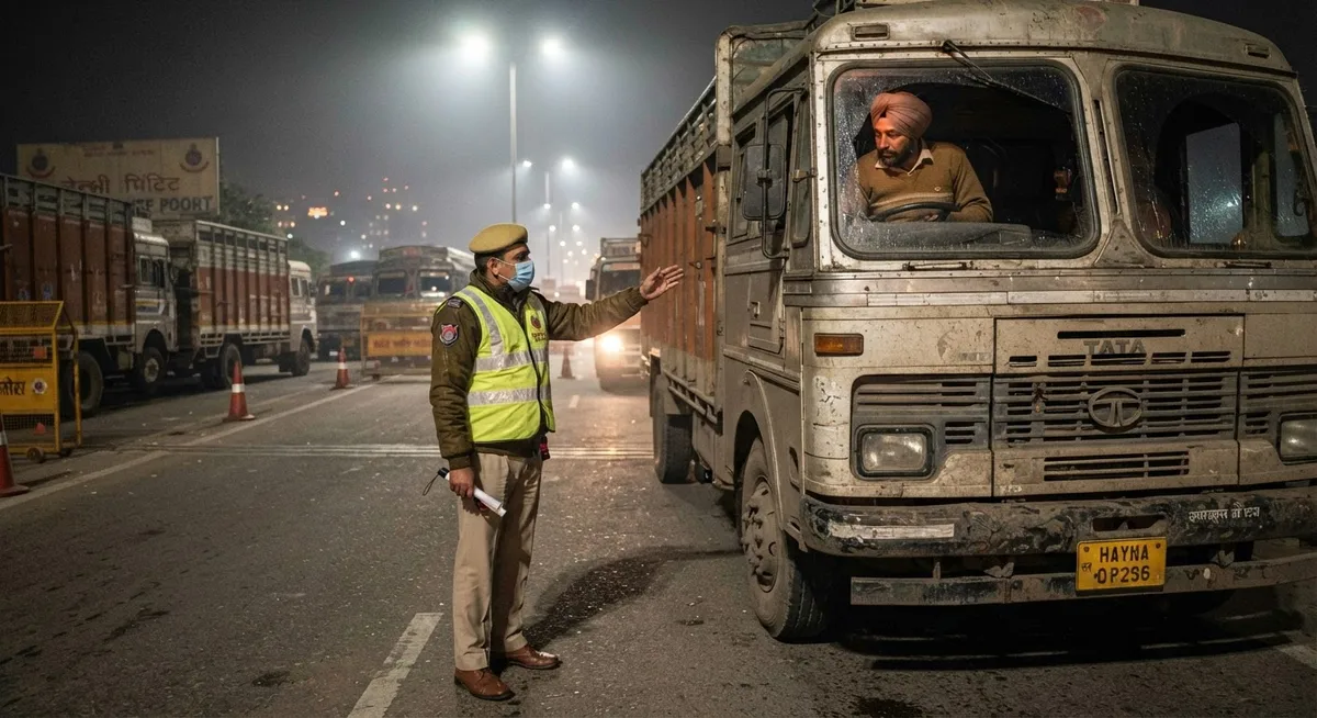 दिल्ली में 1 नवंबर से BS-IV कमर्शियल वाहनों की एंट्री बैन, बॉर्डर पर होगी सख्ती
