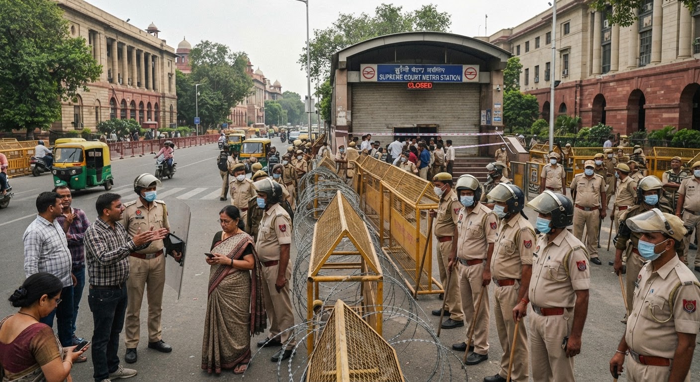 10 अक्टूबर के विरोध प्रदर्शन पर पाबंदियां: दिल्ली पुलिस ने सुप्रीम कोर्ट से मांगी माफी
