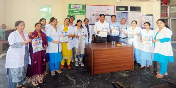गुरुग्राम: नागरिक अस्पताल के स्वास्थ्य कर्मचारियों ने उठाई ओल्ड पेंशन स्कीम की मांग