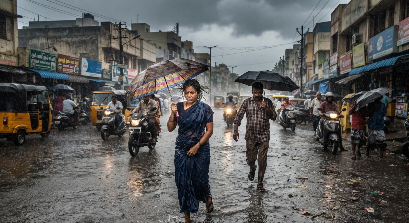 दक्षिण भारत में भारी बारिश का अलर्ट, दिल्ली और पूर्वोत्तर में मौसम रहेगा शुष्क