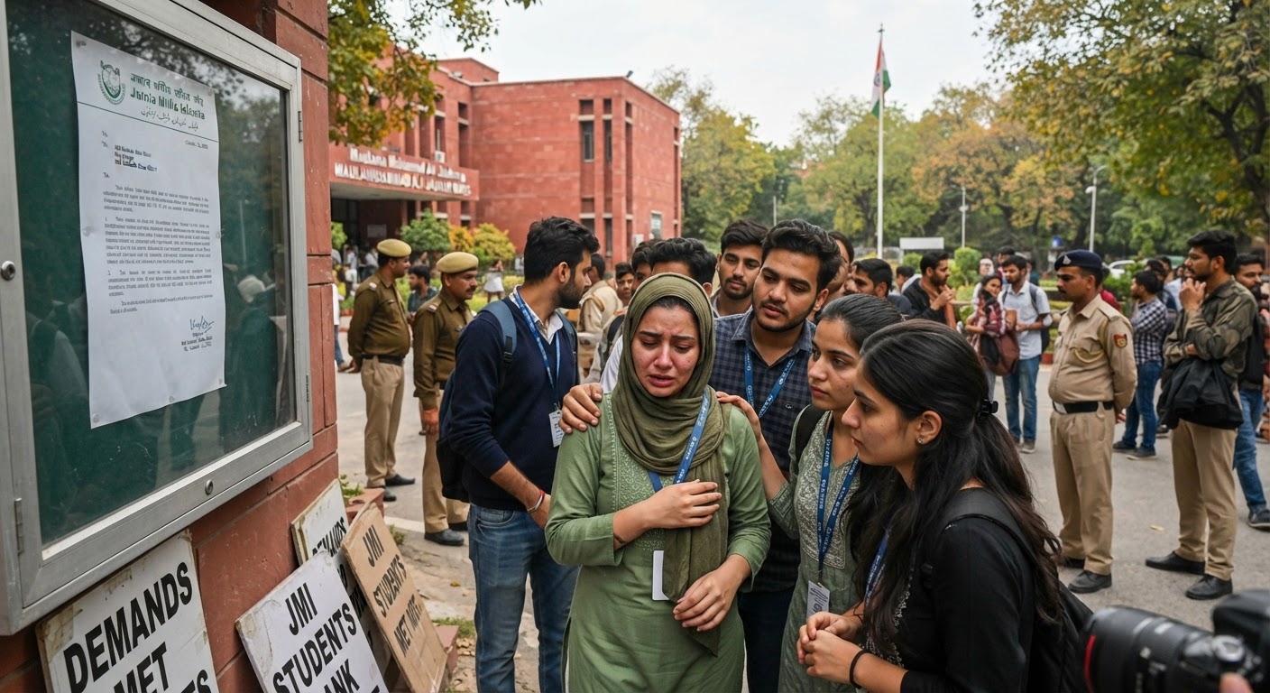 जामिया यूनिवर्सिटी में भूख हड़ताल का असर, प्रशासन ने छात्र संघ चुनाव कराने का दिया आदेश