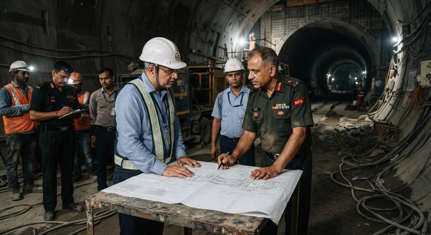 DMRC और MES के बीच समझौता, अब सेना के लिए बनेंगे रणनीतिक अंडरग्राउंड इंफ्रास्ट्रक्चर