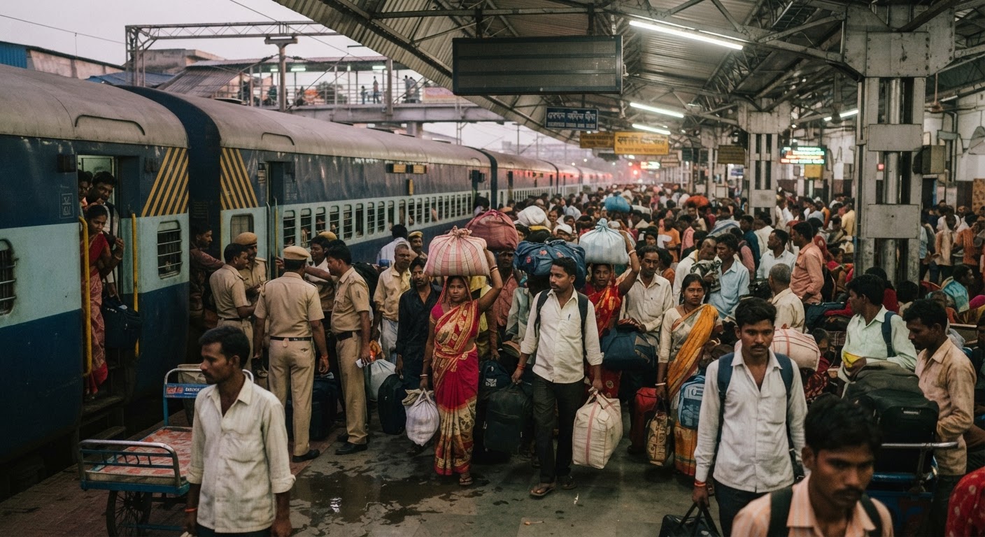 त्योहारों पर राहत: बंगाल और बिहार से दिल्ली के लिए चलेंगी स्पेशल ट्रेनें