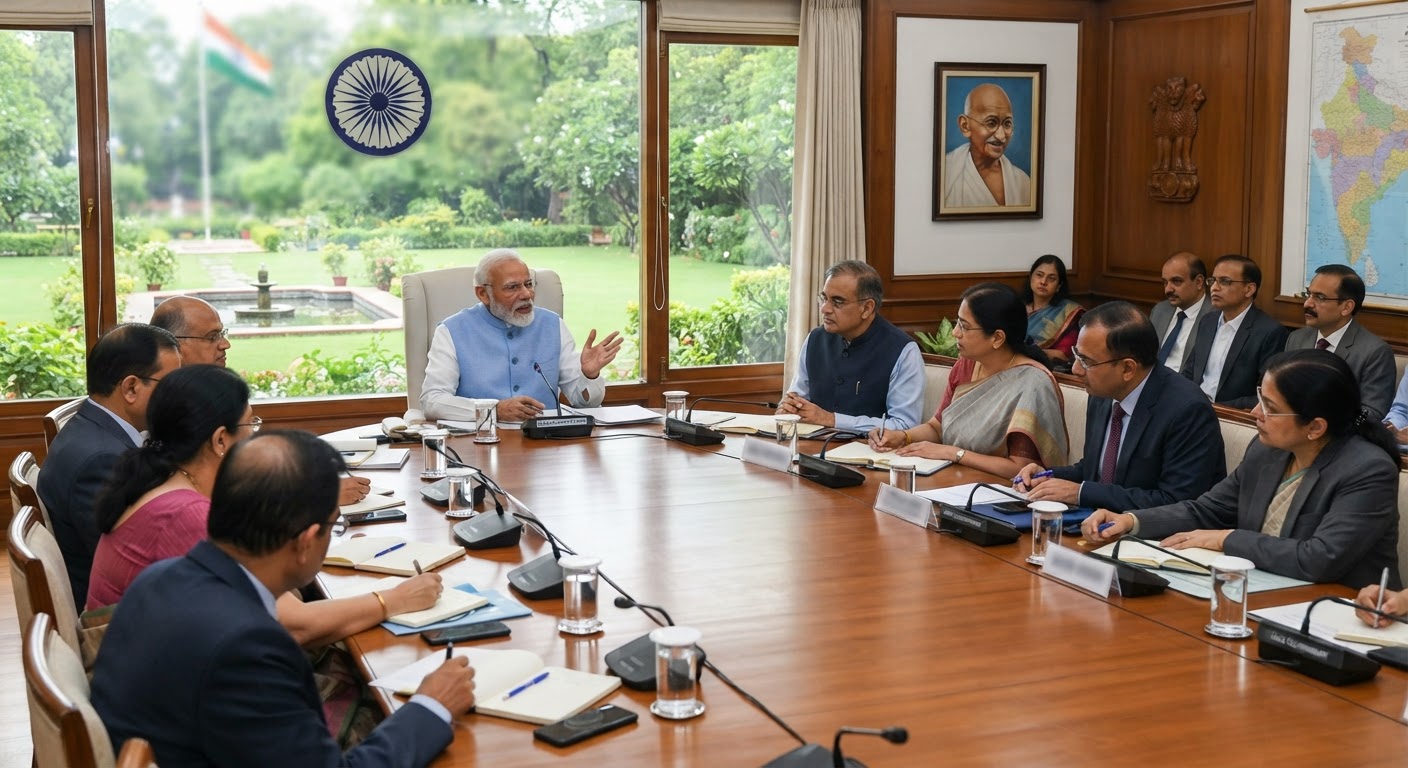 पीएम मोदी की अहम बैठक: 'विकसित भारत' के लिए सरकारी विभागों को काम में तालमेल बढ़ाने के निर्देश