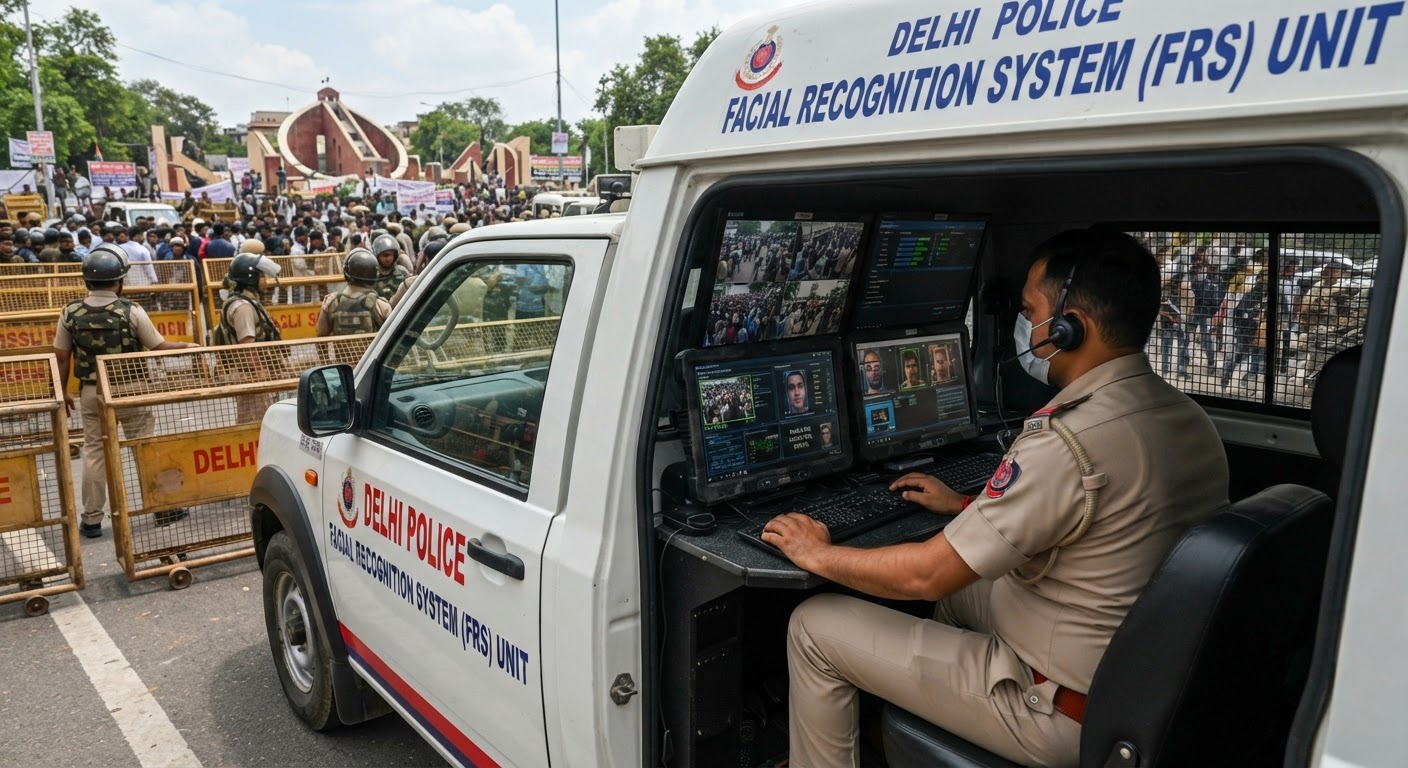 जंतर-मंतर हिंसा में AI का इस्तेमाल! पुलिस जांच में 2800 से ज्यादा क्रिमिनल रिकॉर्ड वाले लोग मिले