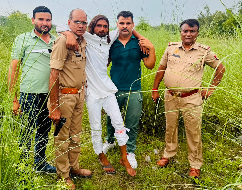 Saharanpur Encounter: मुठभेड़ के बाद कुख्यात गोवंश तस्कर गिरफ्तार, पुलिस ने किए बड़े खुलासे!