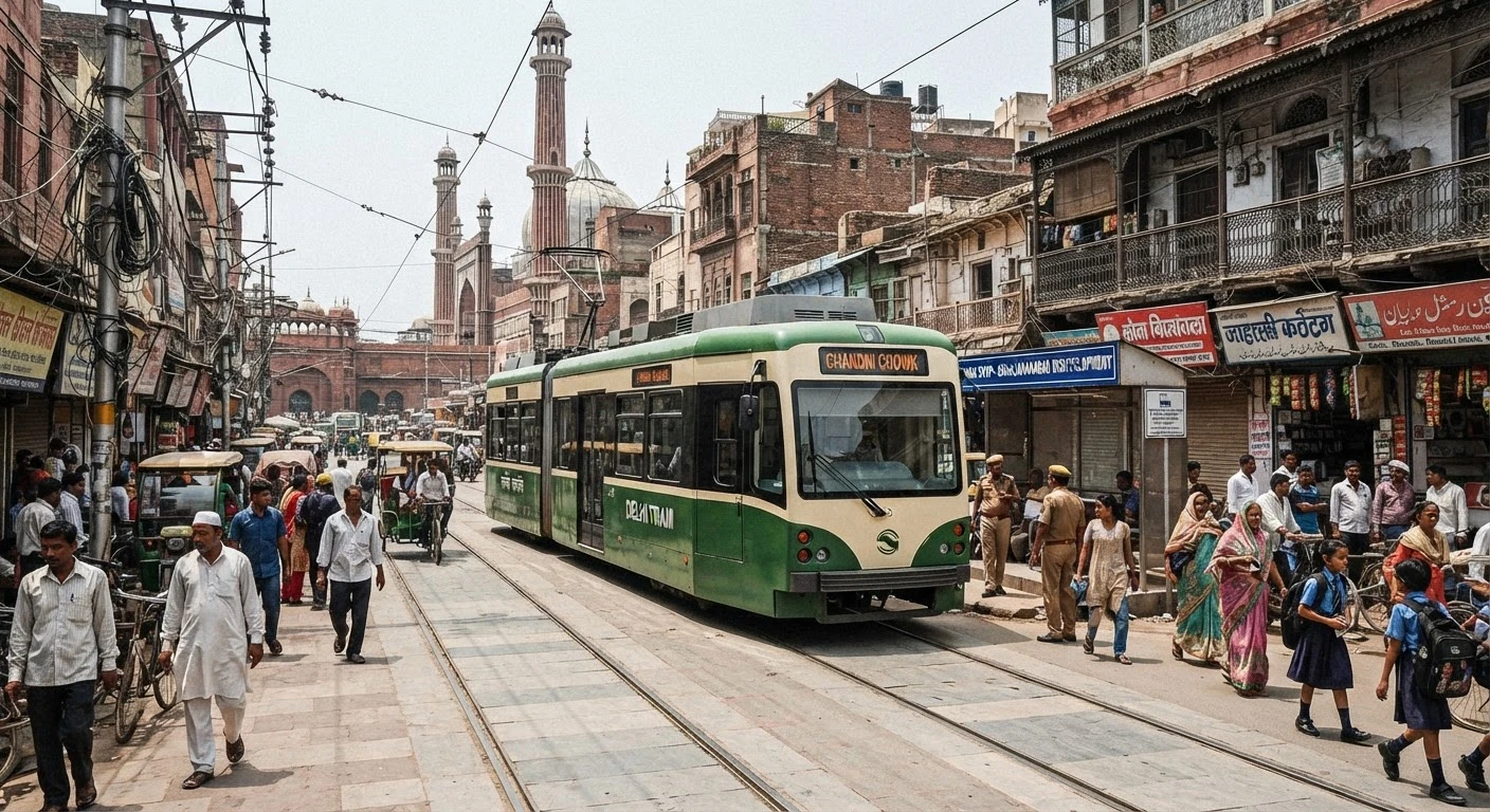 शाहजहांशाहबाद का होगा कायापलट: पुरानी दिल्ली में फिर से ट्राम चलाने की तैयारी, PWD को मिला सड़कों का जिम्मा