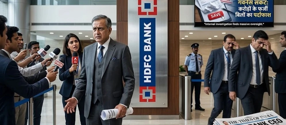 HDFC Bank के बड़े अधिकारी 45 करोड़ रुपये के कथित फर्जीवाड़े और VIP डील मामले में जांच के घेरे में