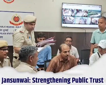 Delhi Police का खास कदम: साप्ताहिक 'Jansunwai' से जनता की शिकायतों का हो रहा है त्वरित समाधान