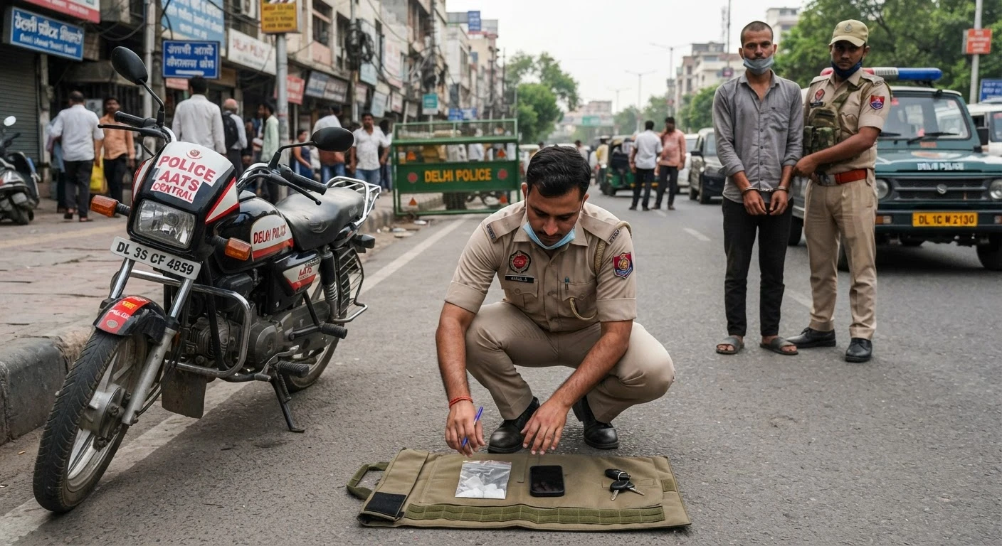 दिल्ली पुलिस के एंटी-ऑटो थेफ्ट स्क्वॉड ने ड्रग्स सप्लाई करने वाले संदिग्ध को किया गिरफ्तार, MDMA और iPhone 16 बरामद