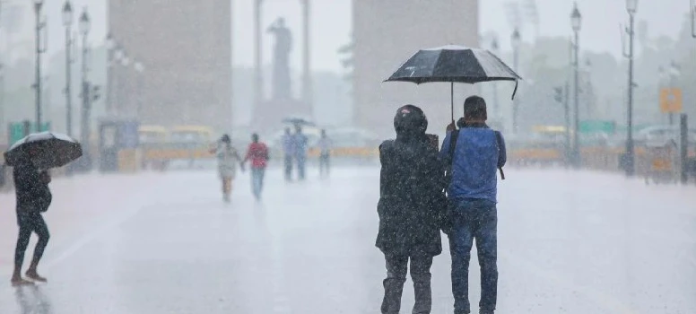 दिल्ली में अगस्त में सामान्य से कम तापमान और ज्यादा बारिश का अनुमान