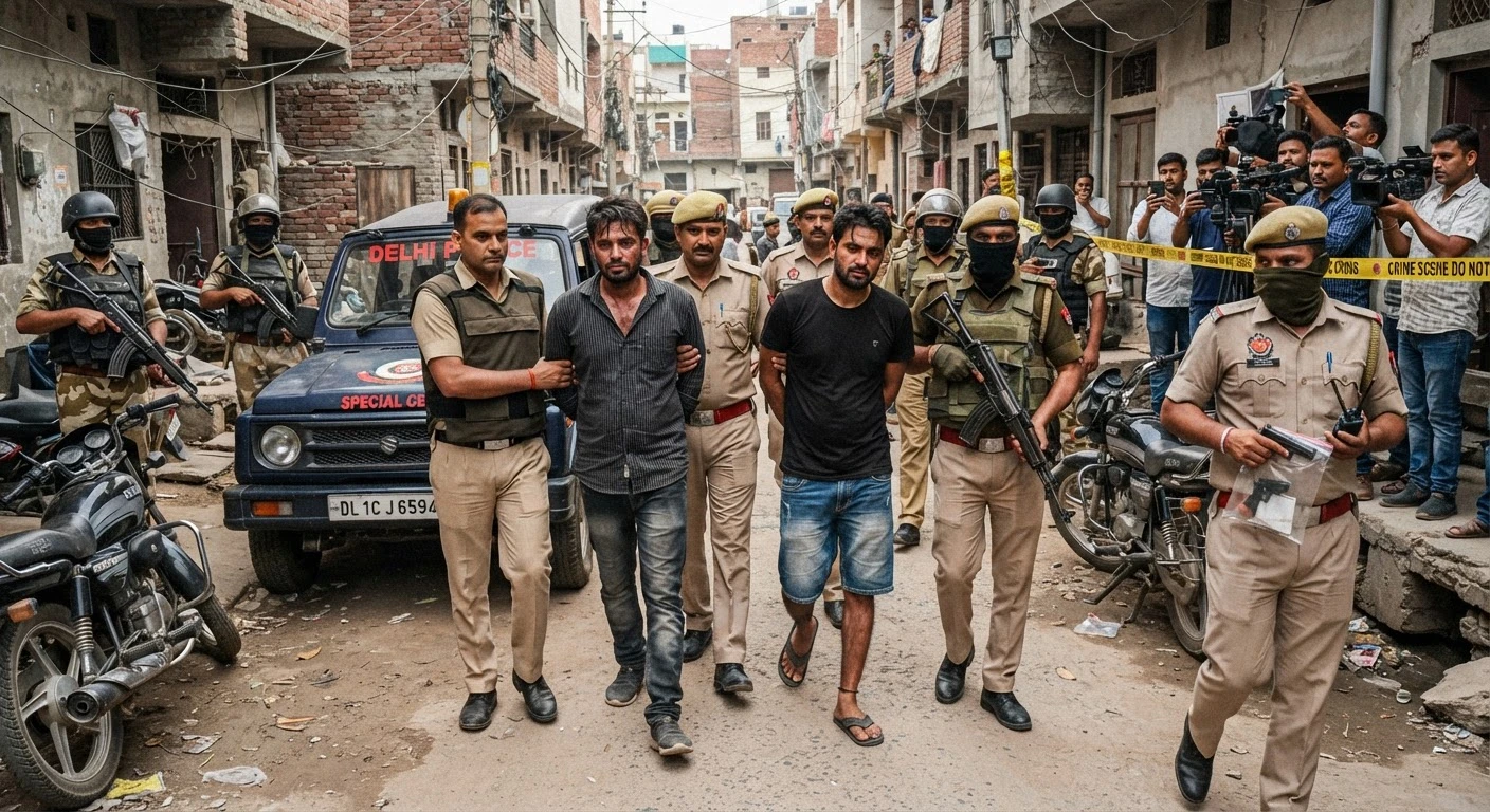 दिल्ली पुलिस ने कंझावाला मर्डर केस में टिल्लू ताजपुरिया गैंग के दो बदमाशों को किया गिरफ्तार, मुठभेड़ के बाद पकड़े गए आरोपी