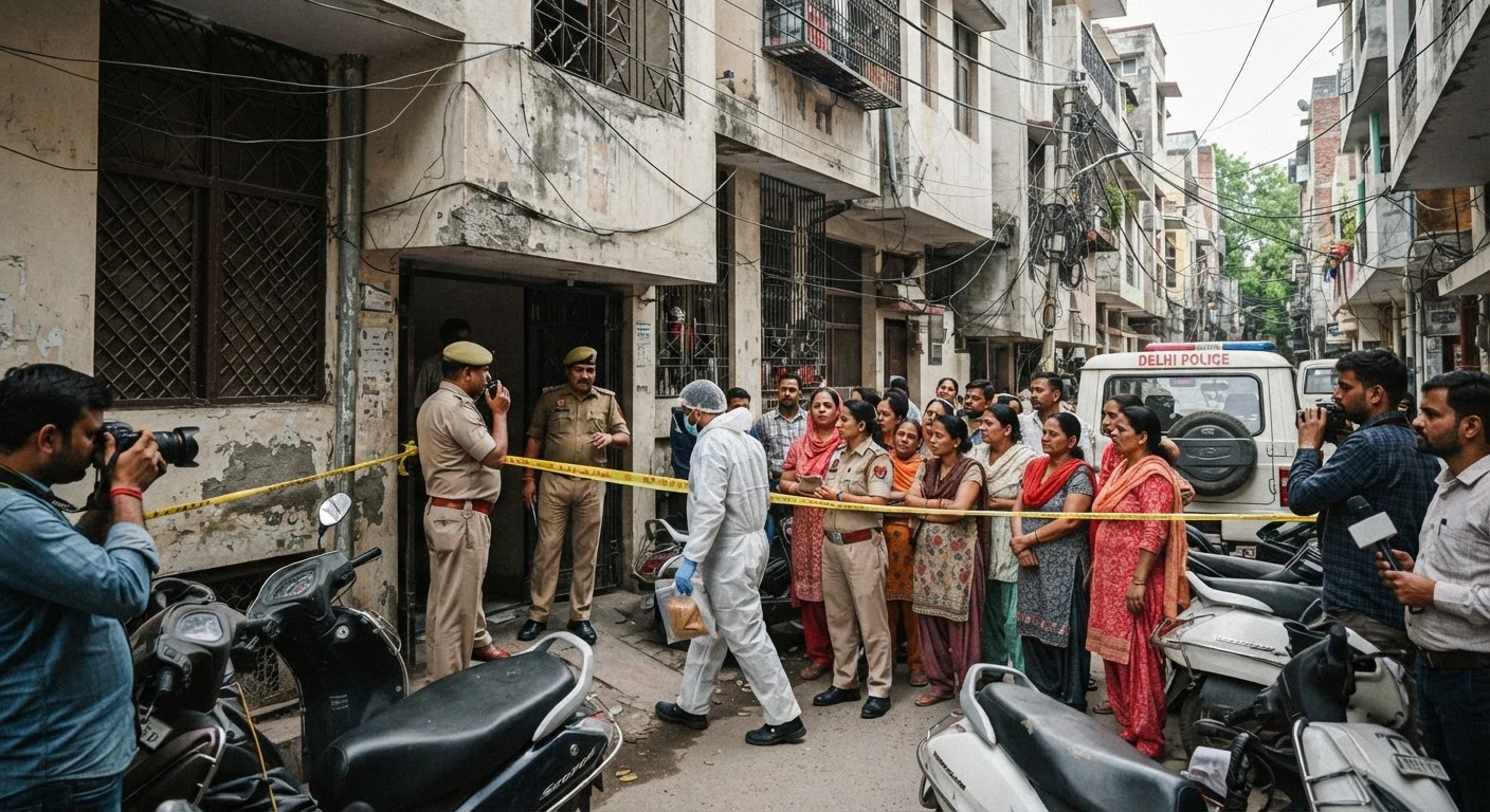 दिल्ली के मुनिरका में लिव-इन पार्टनर की हत्या, गले और फेफड़े पर मिले चाकू के गहरे घाव