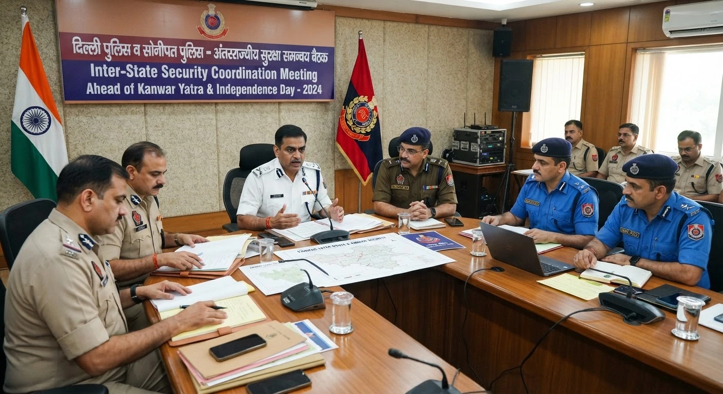 Delhi Police Updates: Security बढ़ा, Murder Case का आरोपी गिरफ्तार और ₹136 Crore Bank Scam का पर्दाफाश