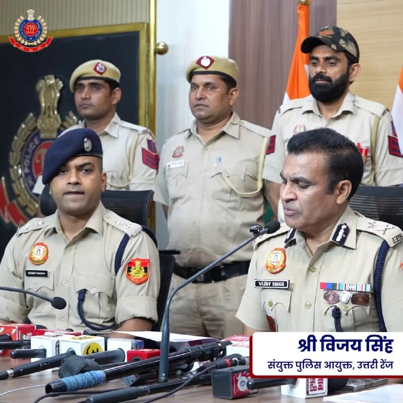 दिल्ली पुलिस और नीरज बवाना गैंग के बदमाश के बीच मुठभेड़, एक गिरफ्तार