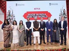 Netflix Co-CEO Ted Sarandos ने दिल्ली में Union Minister Gajendra Singh Shekhawat के साथ की खास मुलाकात