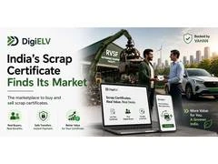 ANIDEL DigiELV ने लॉन्च किया वेरिफाइड मार्केटप्लेस, अब वाहन स्क्रैप सर्टिफिकेट की खरीद-बिक्री होगी आसान