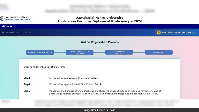 JNU Diploma Admissions 2026: जानिए एडमिशन की डेट्स, योग्यता और पूरी आवेदन प्रक्रिया