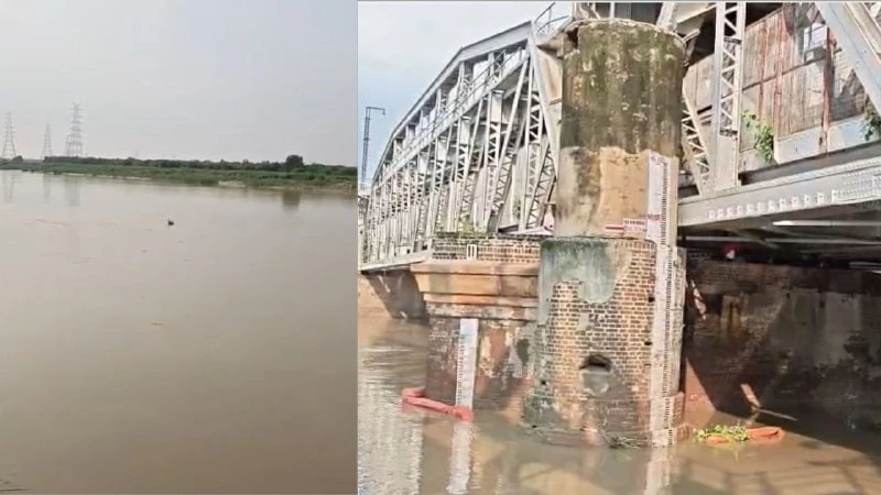 दिल्ली में यमुना नदी का जलस्तर घटा, खतरे के निशान से नीचे पहुंचा पानी