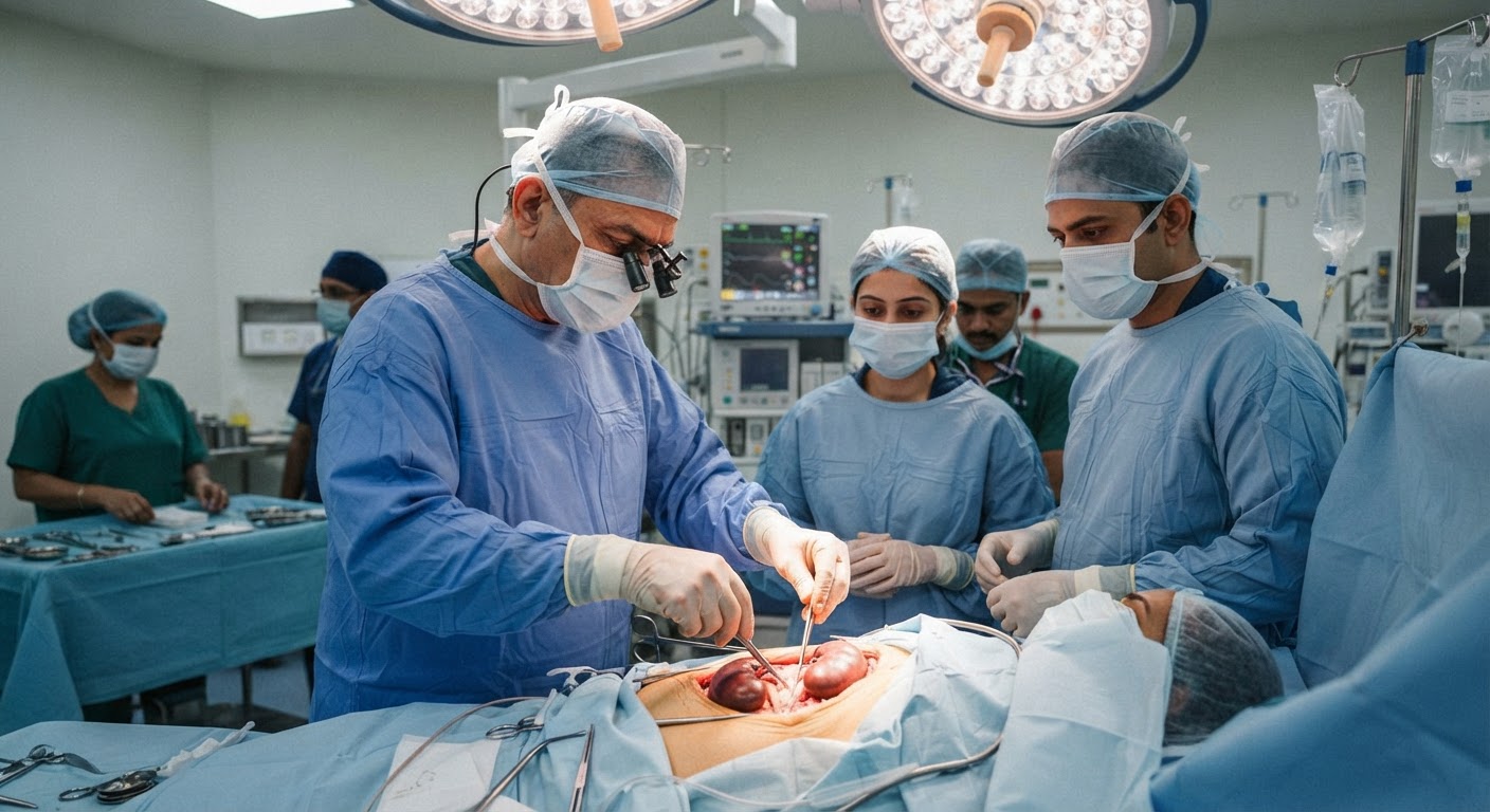 AIIMS Delhi ने 70 साल के डोनर के दोनों किडनी 56 साल के मरीज में ट्रांसप्लांट करके रचा इतिहास