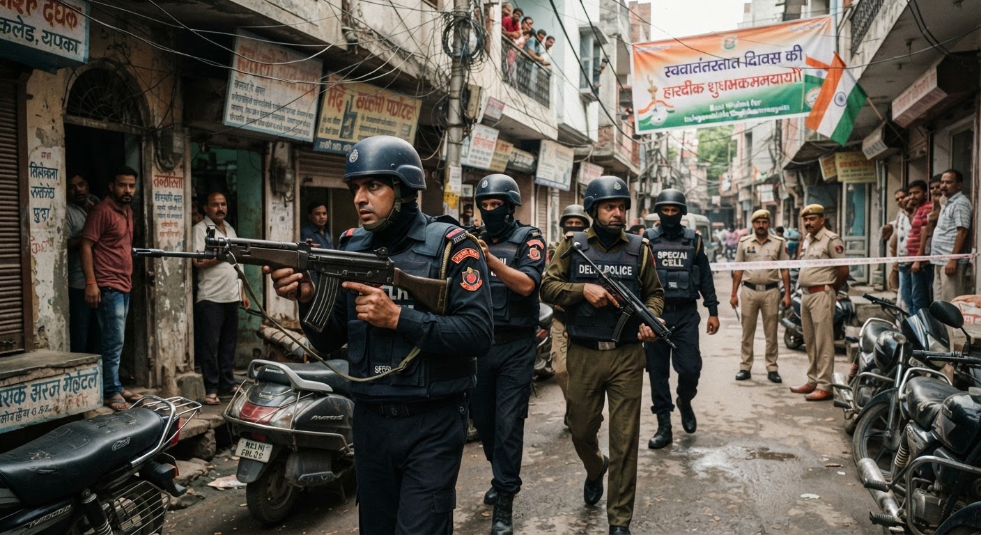 दिल्ली पुलिस ने स्वतंत्रता दिवस से पहले अल-कायदा मॉड्यूल का किया भंडाफोड़, तीन राज्यों से 14 लोग हिरासत में