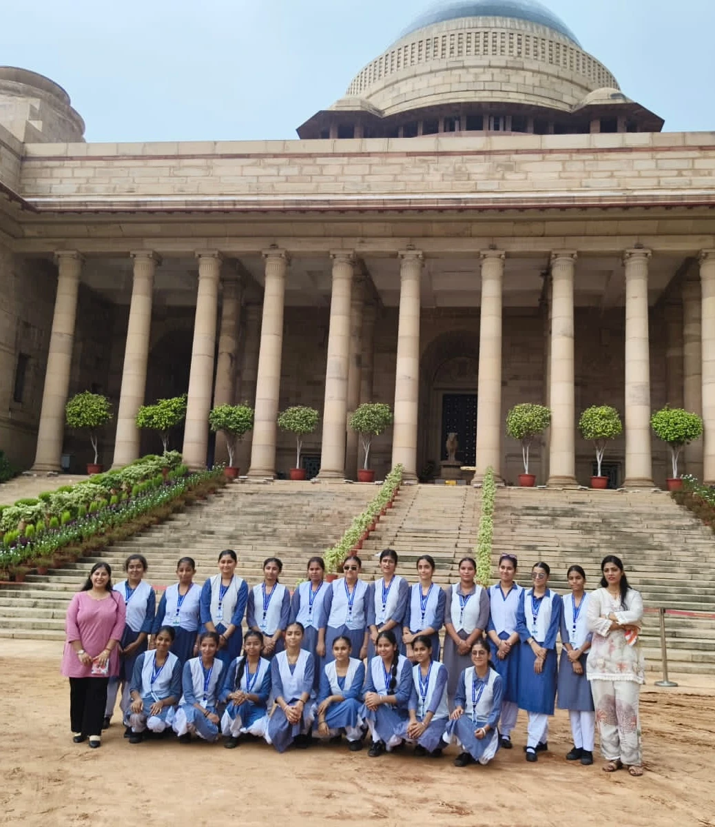 तरावड़ी के नरसिंह दास पब्लिक स्कूल के विद्यार्थियों ने किया राष्ट्रपति भवन का ऐतिहासिक शैक्षणिक भ्रमण