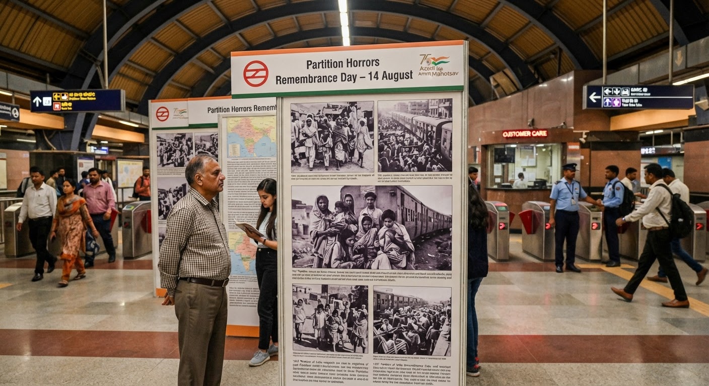 Delhi Metro पर खास Exhibitions शुरू, Rajiv Chowk और Kashmere Gate Stations पर देखें Partition Horrors की यादें