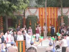 80वें Independence Day पर दिल्ली में Lok Sabha Speaker और Union Ministers ने फहराया Tiranga