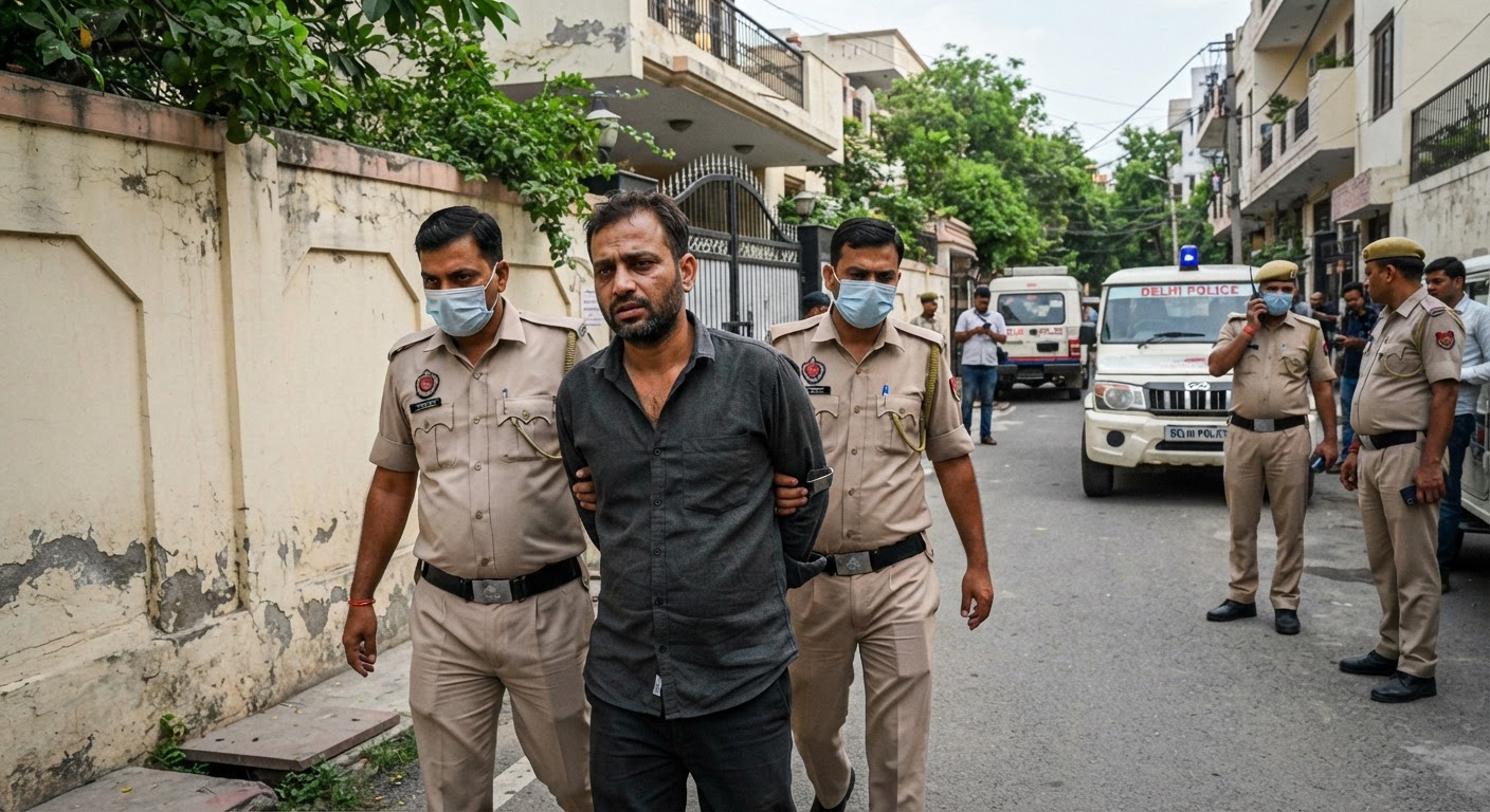 दिल्ली पुलिस ने DCP के घर चोरी करने वाले शातिर चोर इमरान को किया गिरफ्तार, 24 घंटे में सभी सामान बरामद