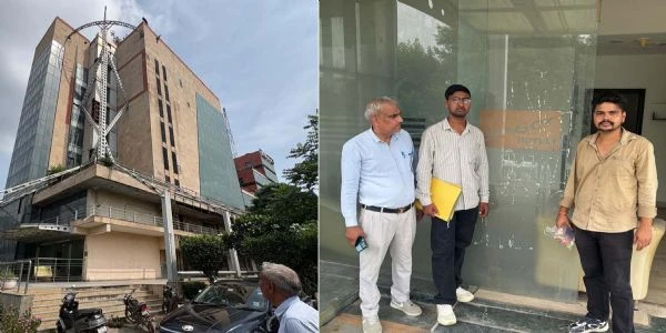 गुरुग्राम में बड़ी कार्रवाई: एक करोड़ से अधिक बकाया टैक्स पर रहेजा टावर और जिंजर होटल सील