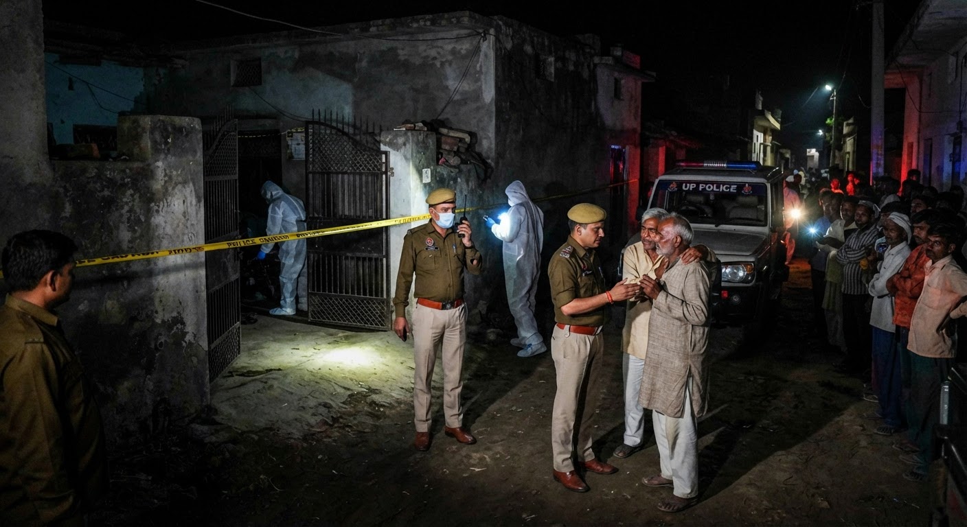 आगरा में मोबाइल स्टेटस को लेकर विवाद, नाबालिगों ने युवक को मारी गोली
