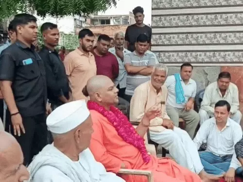 आगरा में माफी के कुछ घंटे बाद बाल योगी का भाजपा विधायक चौधरी बाबूलाल पर पलटवार, दी चेतावनी