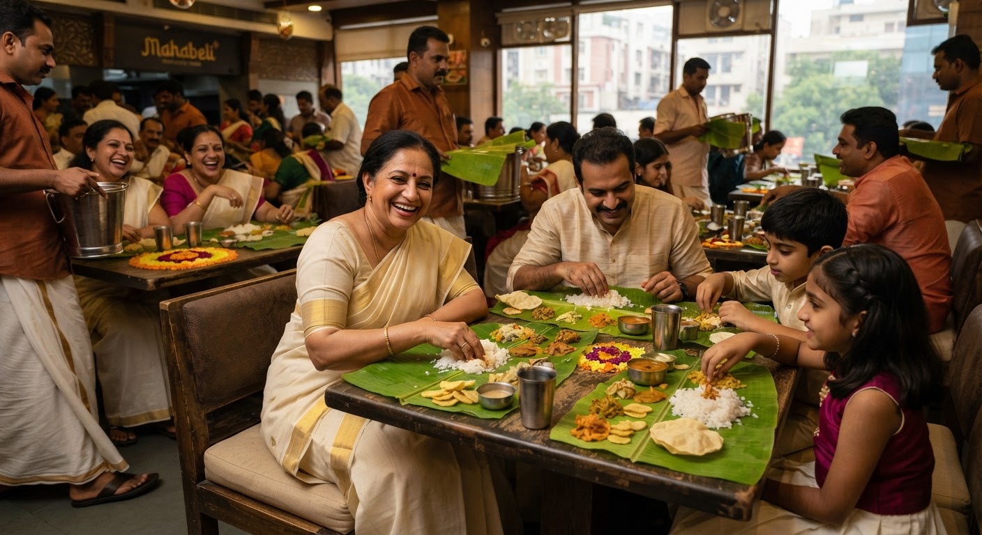 Delhi NCR में Onam का जश्न: शहर के रेस्टोरेंट्स में मिल रहा है पारंपरिक Onam Sadhya