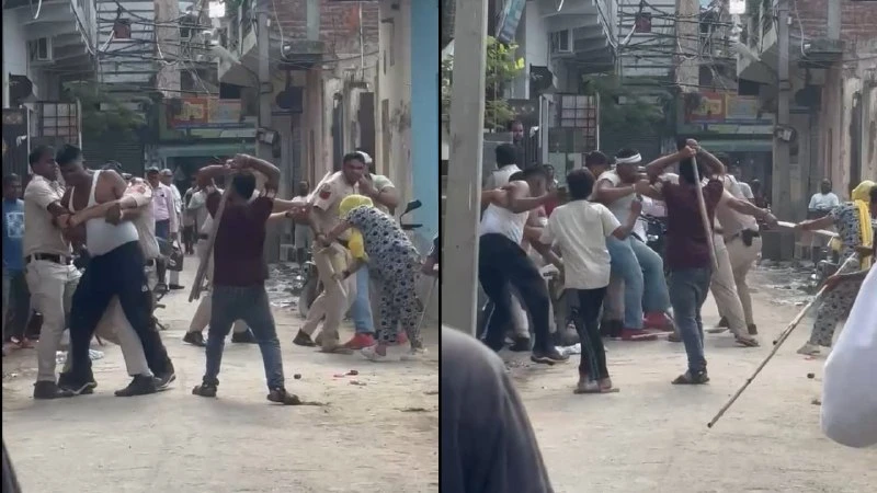 दिल्ली के मुकुंदपुर में बाइक जब्ती के दौरान पुलिसकर्मियों पर मिर्च पाउडर और ईंटों से हमला, तीन घायल